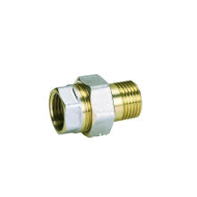 Nickel-Plated Screw Fitting - Straight Union with Extention M/F